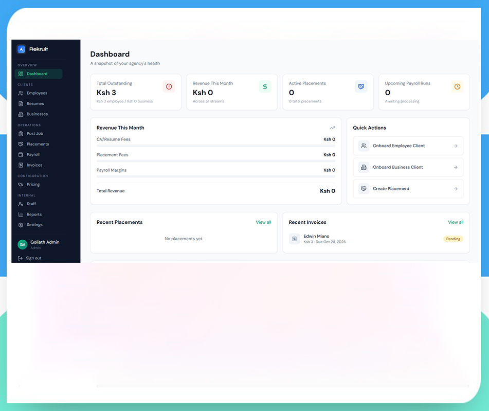 Rekruit Recruitment and Applicant Tracking